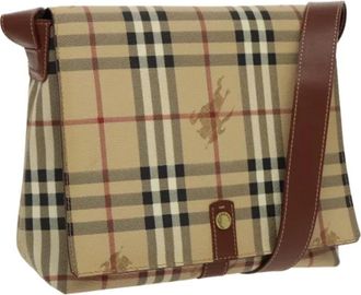 Burberry Pre-owned borse di pelle a tracolla - - Pre-owned - Donna - Beige - ONE SIZE