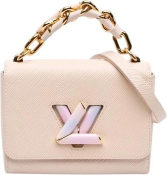 Louis Vuitton Pre-owned Twist PM - Dames - Vintage Handtas - Beige - ONE Size - Leer - Vintage