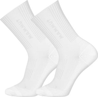 Mammut Multisport Crew 2-Pack Multifunktionssocken - Unisex | wei&szlig;