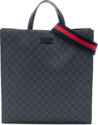 Gucci Pre-owned Gucci GG Supreme Convertible Soft Tote 495559 525040