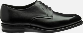 Loake Mens Loake Gosling Plain Derby Shoe Black - Size: 8.5