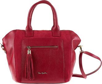 Pierre Cardin Handtas - Dames - Handtassen - Rood - ONE Size - Katoen - Tassen