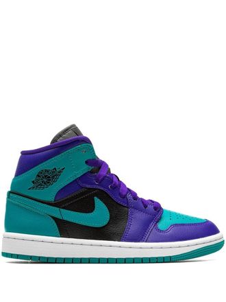Nike Jordan Air Jordan 1 Mid Black Grape sneakers - Blue
