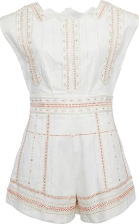 Valentino Tuta corta con ricamo - Bianco