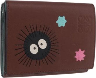 Loewe Pre-owned Wallet - Dames - Vintage Accessoires - Bruin - ONE Size - Leer - Vintage