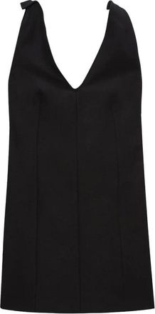 Msgm Mini Corset Dress-Donna