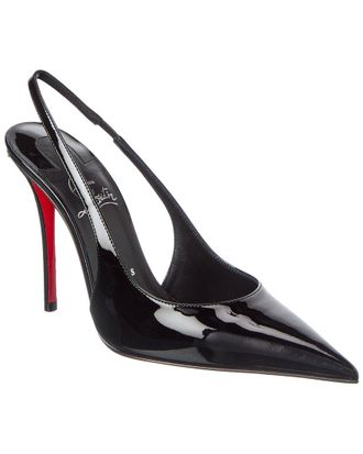 Christian Louboutin Miss Z 100 Patent Slingback Pump