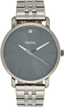 Fossil Lux Luther Bracelet Watch, 44mm in Smoke at Nordstrom Rack