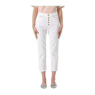 Dondup Donna, Pantaloni, Bianco, W28, new