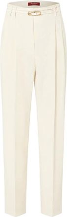 Max Mara Mujer, Pantalones, Blanco, Talla: 2XS
