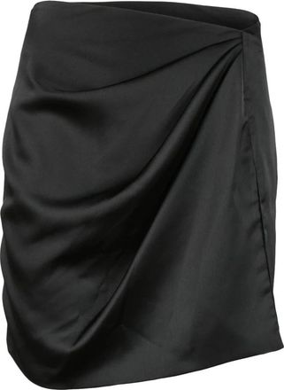 Nineminutes Elegante Polyester Elastaan Jurk - Dames - Korte rokken - Zwart - 2XL - Polyester - Rokken