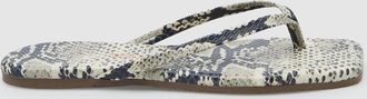 Tkees Tongs Square Toe Exotics Sandsnake