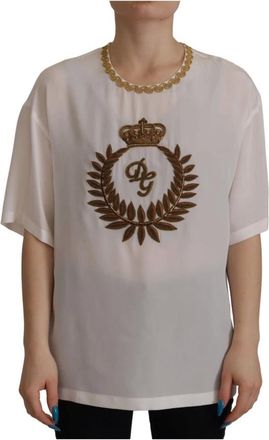 Dolce & Gabbana Donna, Camicette, Bianco, S, new