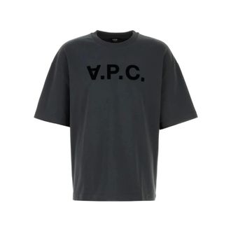 A.P.C. T-Shirts, male, Black, Size: M Oversize Grand VPC T-shirt