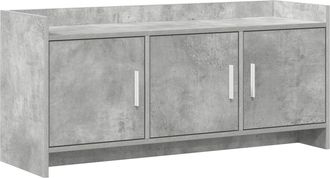 vidaXL Mueble De Tv 102 X 33 X 47 Cm Gris Hormig&oacute;n Vidaxl