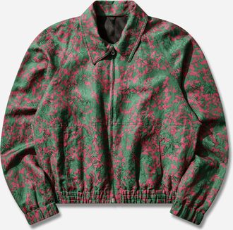 Dries Van Noten Men s Fil Coup&eacute; Reversible Jacket Fuchsia