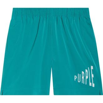 Purple Amplified All Around Water Repellent Drawstring Shorts in Green at Nordstrom, Size Xx-Large