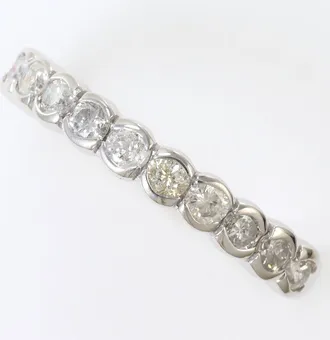 C&A White Gold White Gold (18K) Band Ring (Pre-Owned)