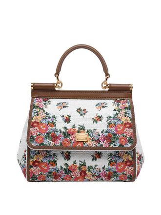 Dolce & Gabbana Medium Sicily Embroidered Handbag
