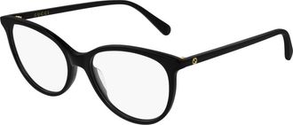 Gucci Zonnebrillen - Dames - Brillen - Zwart - 51 MM - Accessoires