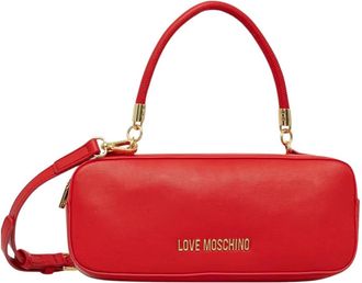 Love Moschino Crossbody tas - Dames - Tassen - Rood - Maat: ONE Size Zijde