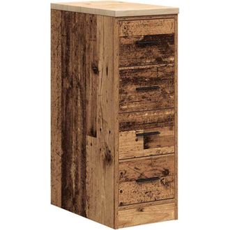 vidaXL Vidaxl - Armario de garaje de madera vieja 30x51x85 cm