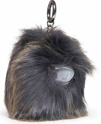 Diesel Womens Furry Bag Charm Monster Multicolour Polyurethane Keyrings & Keychains