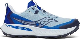 Saucony Womens Peregrine 15 Trail Runners, Dream/Skydiver, 10.5