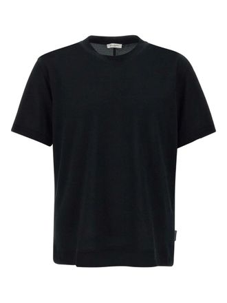 Tシャツ・カットソー PAOLO PECORA Men T Shirts LF03241698993 Blue Paolo Pecora silk-blend T-shirt | Blue | FARFETCH