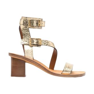 Zadig&Voltaire Cecilia Caprese Sandalen - Dames - Schoenen - Geel - Maat: 40 EU Leer
