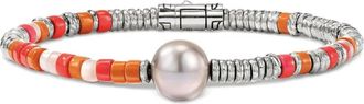 John Hardy Bracciale con perle - Argento