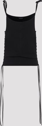 Balenciaga tanktop met veters