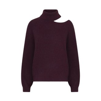 Dante6 Marenna Sweater - Dames - Truien - Bruin - Maat: XL Wol