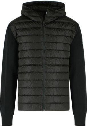 Canada Goose Black Hybridge Hayes Recycled Polyamide Down Jacket