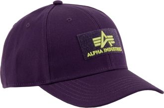 Alpha Industries Trucker Cap ALPHA INDUSTRIES Cap VLC II, Herren, Gr. onesize, lila (plum), Baumwolle, Caps Trucker Cap