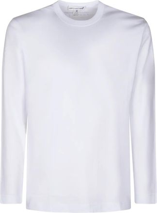Comme Des Gar&ccedil;ons long-sleeve T-shirt - men - Cotton - L - White