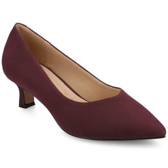 Journee Collection Womens Pammie Wide Width Pumps