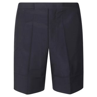 Prada Casual Shorts, male, Blue, Size: XL Light Mohair Bermuda