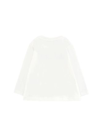 Moschino Logo Cotton Sweater - White