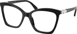 Swarovski Glasses, female, Black, Size: 54 MM Sk2053 Eyeglasses