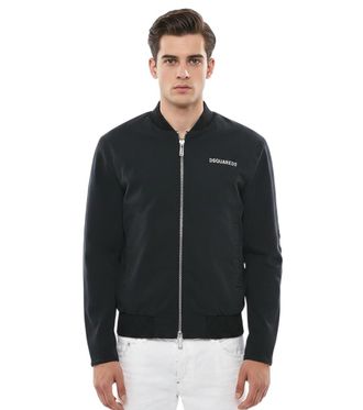 Dsquared2 Black Band Collar Jacket