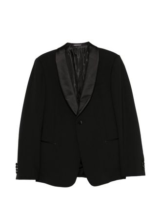 Emporio Armani Mens Wool Tuxedo Suit