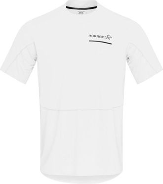 Norr&oslash;na Senja Equaliser Lightweight T-Shirt Laufshirt f&uuml;r Herren | wei&szlig;
