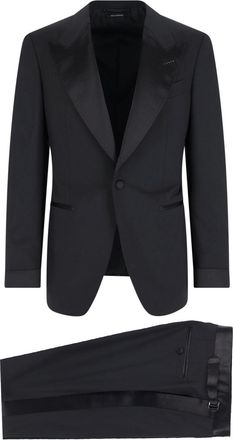 Tom Ford Black OConnor Wool Suit