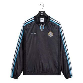 Kith x Messi for adidas Football Track Pullover Black ADKR0053