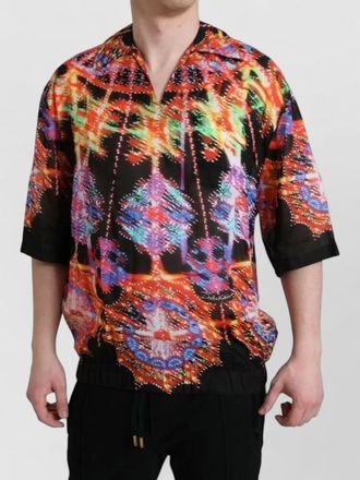 Dolce & Gabbana printed v-neck t-shirt