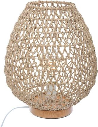 Atmosphera Atmosphera - Lampada etel beige h36cm créateur dintérieur