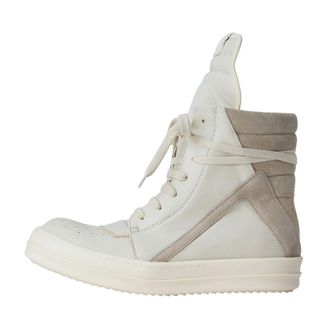 Rick Owens Sneakers, female, White, Size: 10 US Geobasket Sneakers