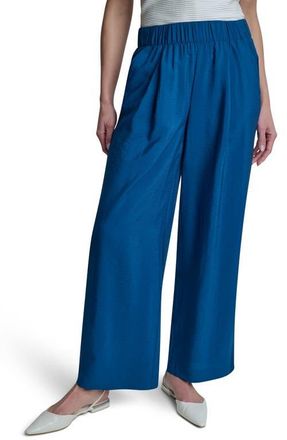 DKNY Rumpled Voile Pull-On Pants in Admiral at Nordstrom, Size Xx-Small