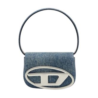Diesel Shoulder Bags, female, Blue, Size: ONE SIZE 1dr Shoulder Bag